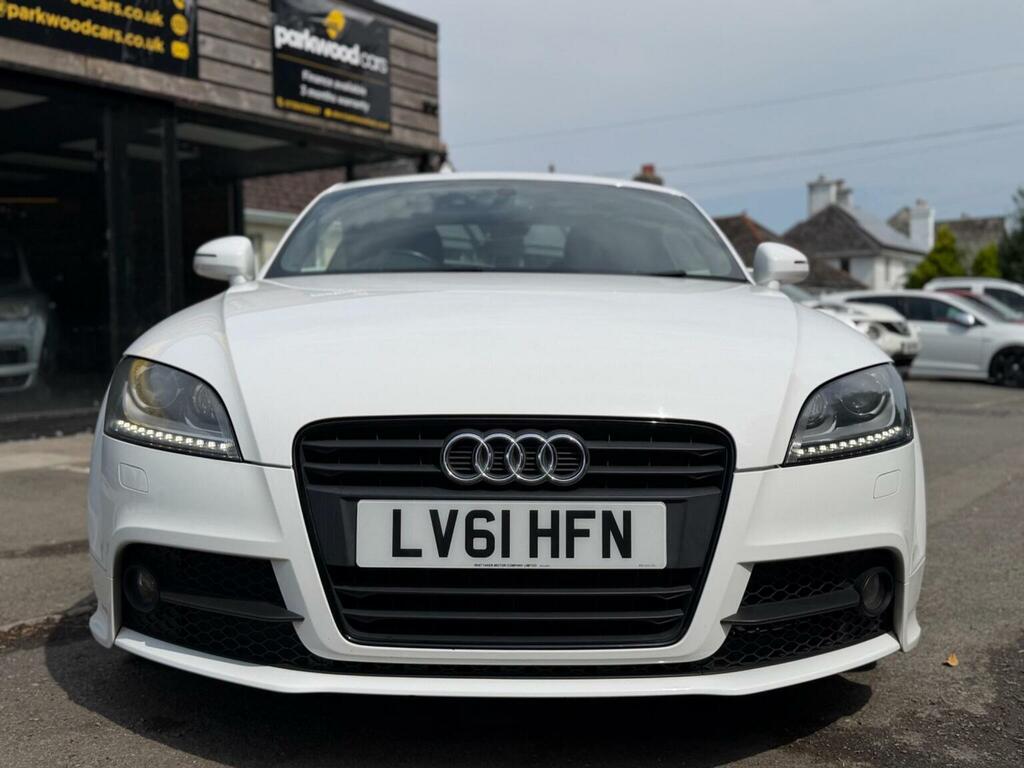 Audi TT Coupe 2.0 Tfsi Black Edition Euro 5 Ss 201 LV61HFN White #3