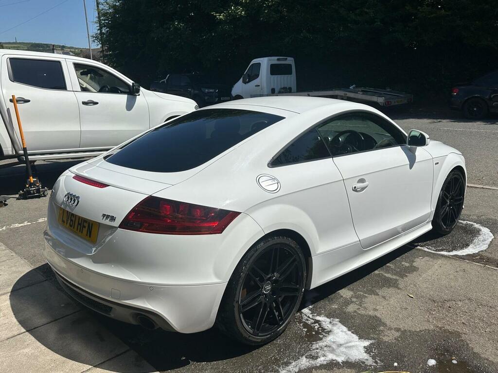 Audi TT 2.0 Tfsi Black Edition Euro 5 Ss LV61HFN White #6
