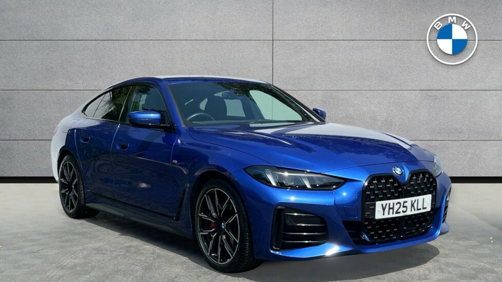 BMW 4 Series Gran Coupe 420I M Sport Gran Coupe Blue