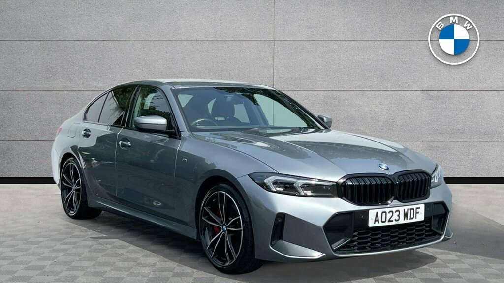 BMW 3 Series 320I M Sport Saloon AO23WDF Grey #2
