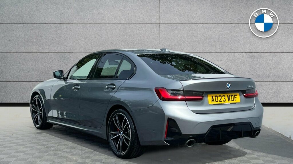 BMW 3 Series 320I M Sport Saloon AO23WDF Grey #3