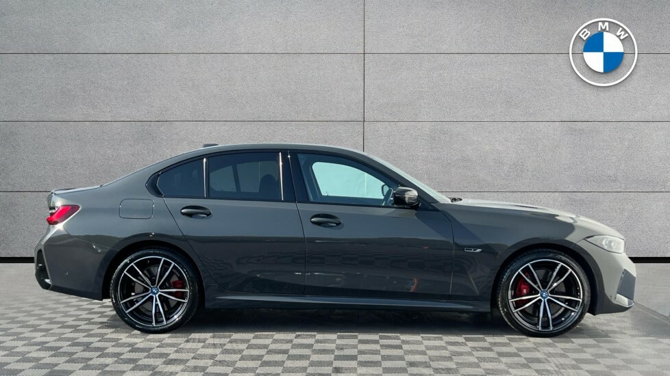 BMW 3 Series 330E M Sport Saloon YF73VTU Grey #5