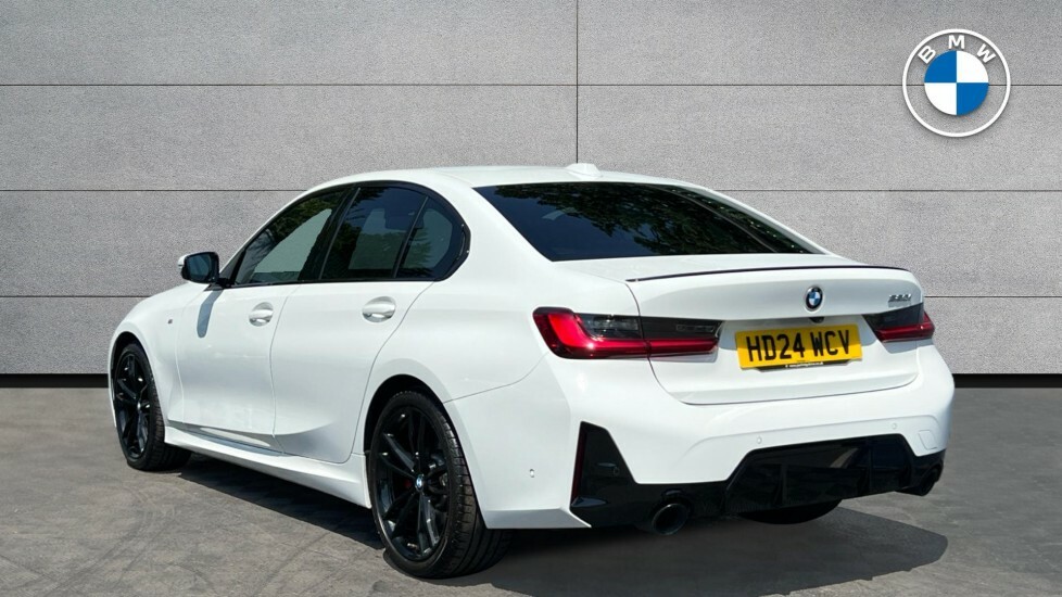 BMW 3 Series 320I M Sport Saloon HD24WCV White #4
