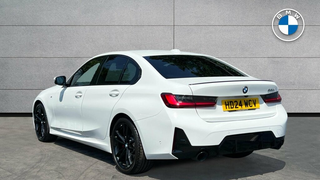 BMW 3 Series 320I M Sport Saloon HD24WCV White #3