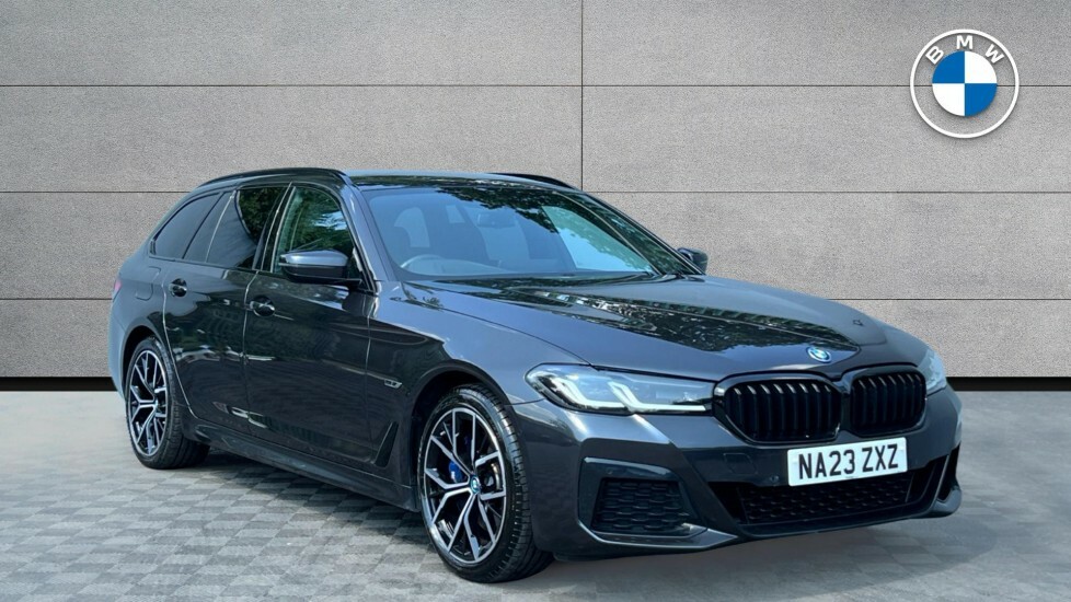 BMW 5 Series 530E M Sport Touring NA23ZXZ Grey #2