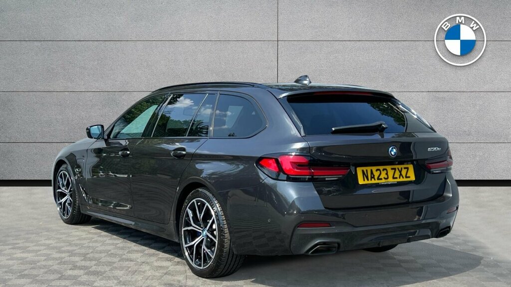 BMW 5 Series 530E M Sport Touring NA23ZXZ Grey #3
