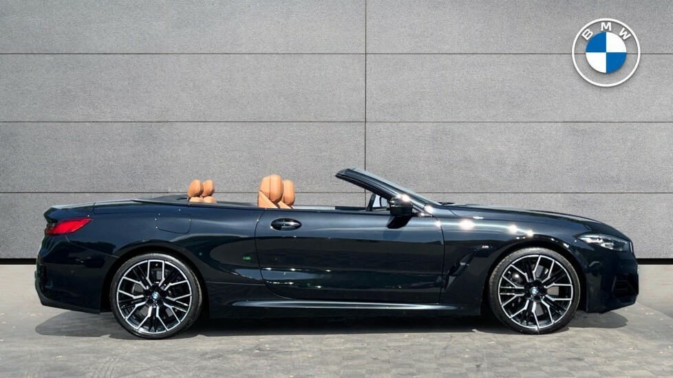 BMW 8 Series 840I M Sport Convertible Black #5