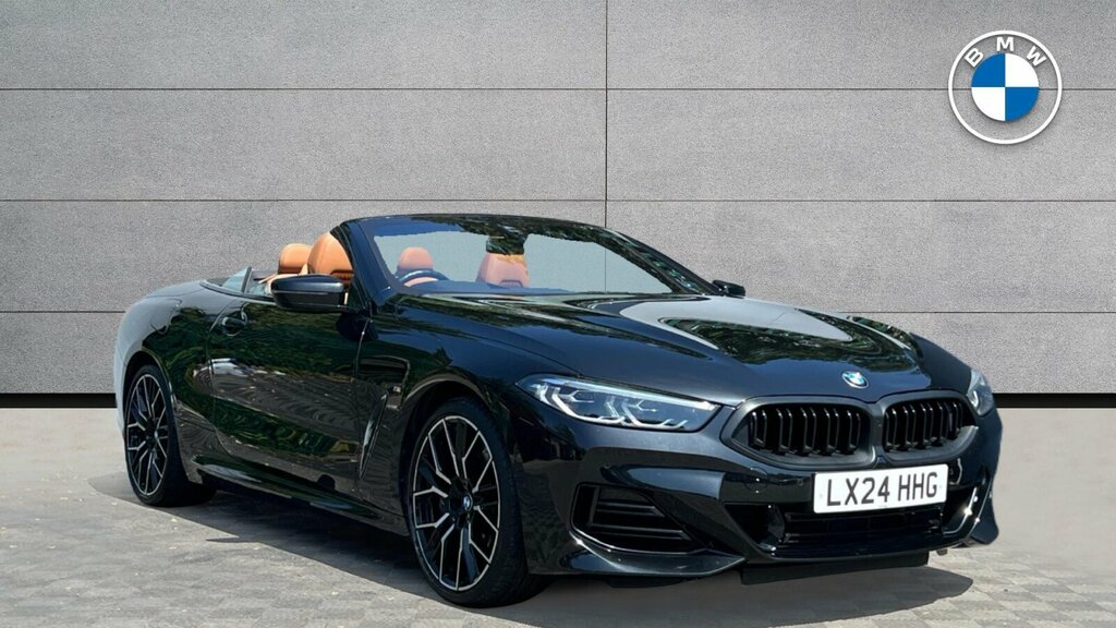 BMW 8 Series 840I M Sport Convertible Black