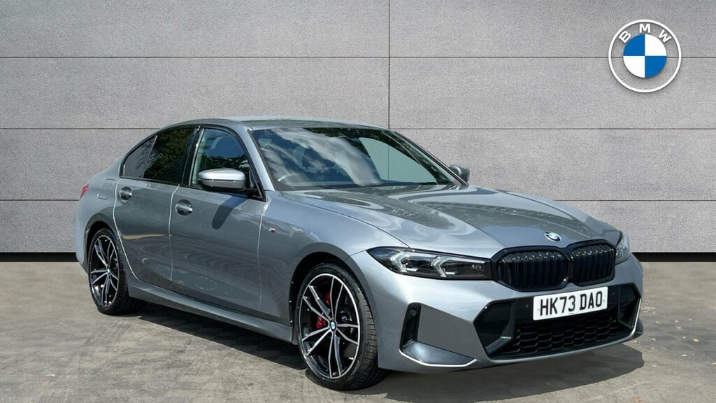 BMW 3 Series 320I M Sport Saloon HK73DAO Grey #2