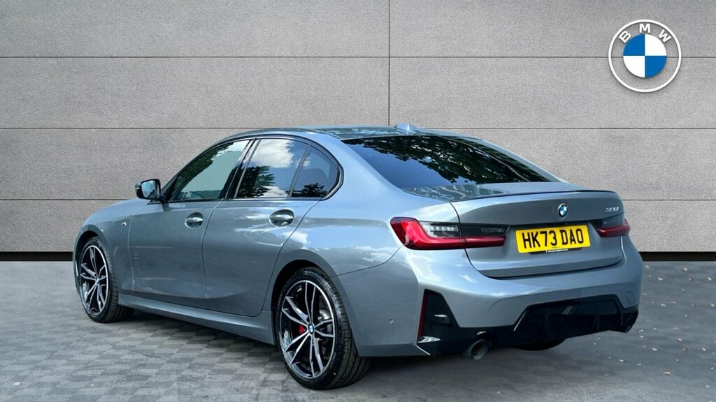 BMW 3 Series 320I M Sport Saloon HK73DAO Grey #4