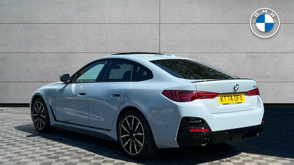 BMW 4 Series Gran Coupe 420I M Sport Gran Coupe KT74OFX Grey #3