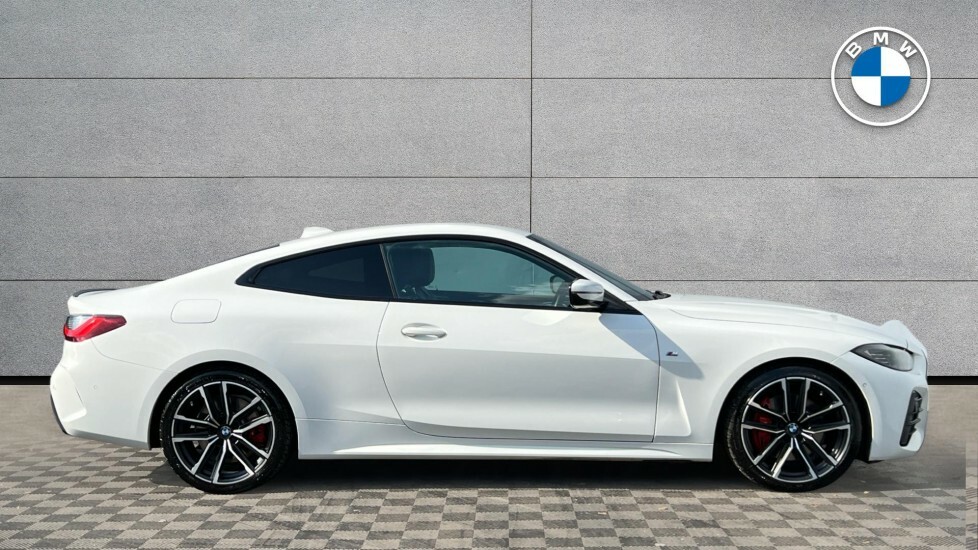 BMW 4 Series Gran Coupe 420D M Sport Coupe EK22OZL White #6