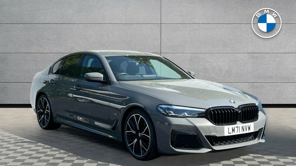 BMW 5 Series 520D Xdrive M Sport Saloon Grey
