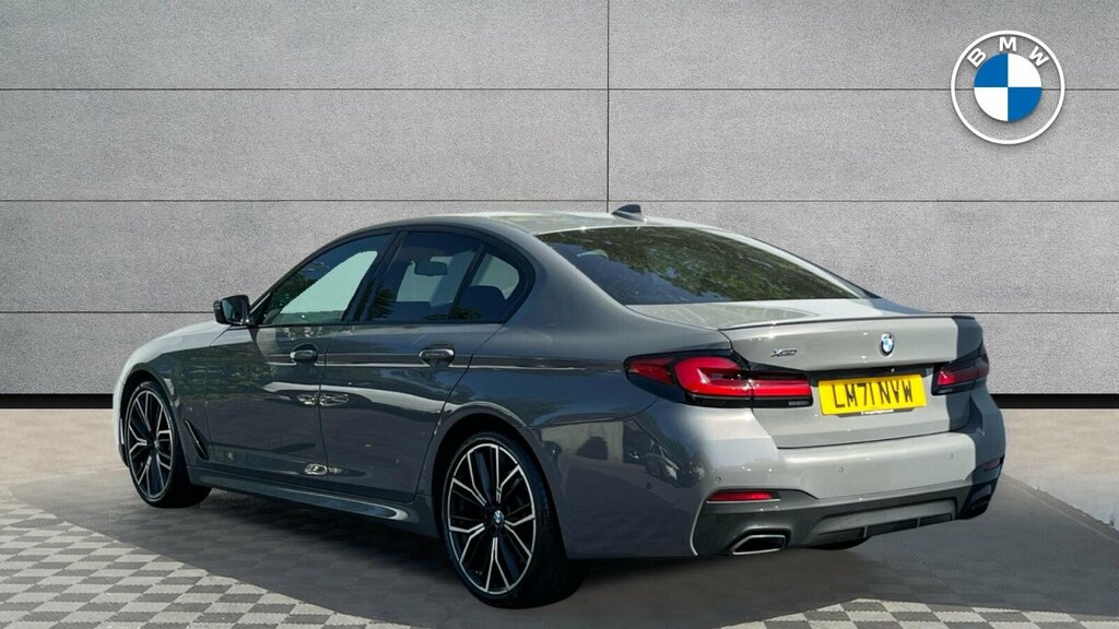 BMW 5 Series 520D Xdrive M Sport Saloon Grey #3
