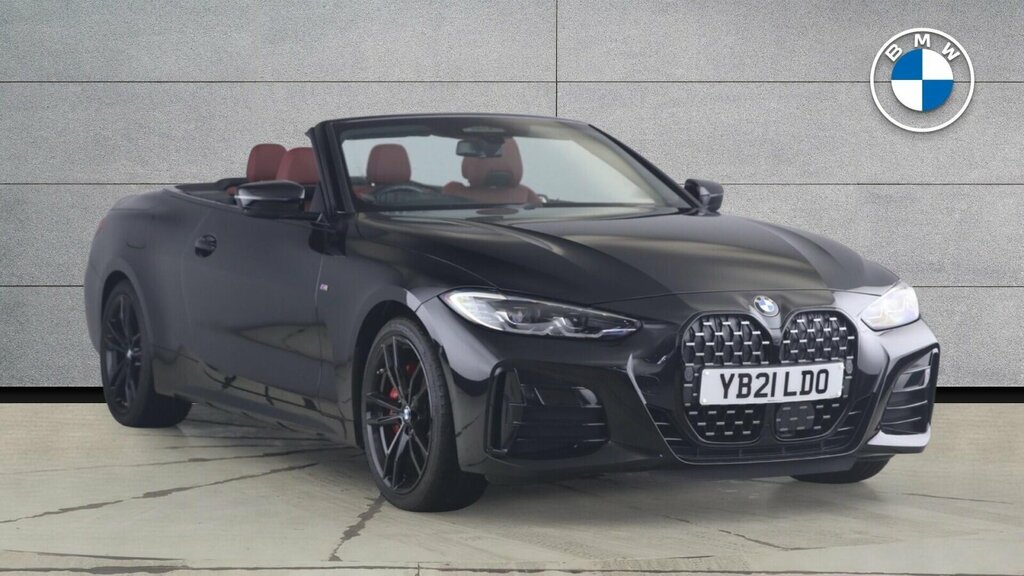 BMW 4 Series M440i Xdrive Convertible Black