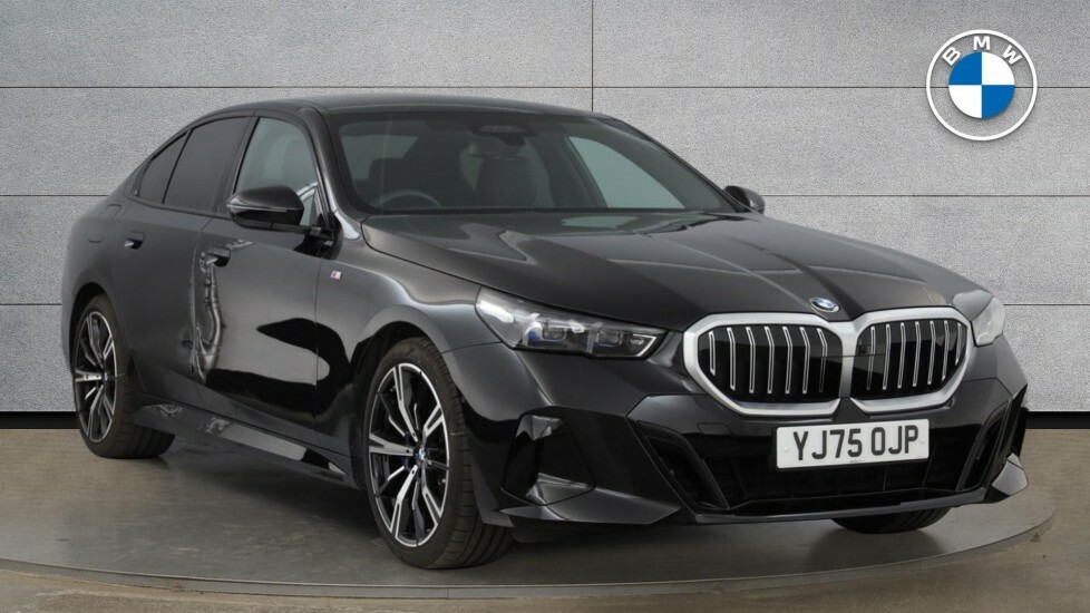 BMW 5 Series 530E M Sport Pro Blue #1