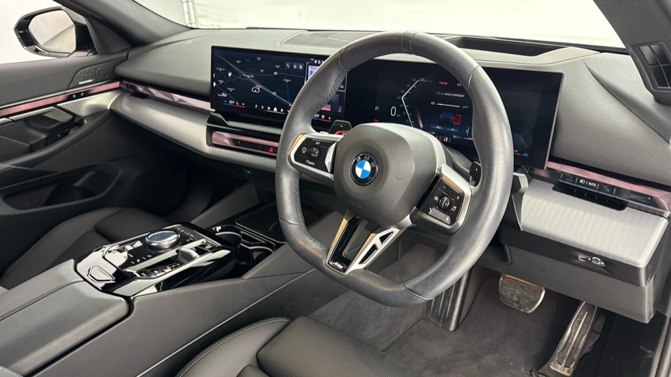 BMW 5 Series 530E M Sport Pro Blue #12