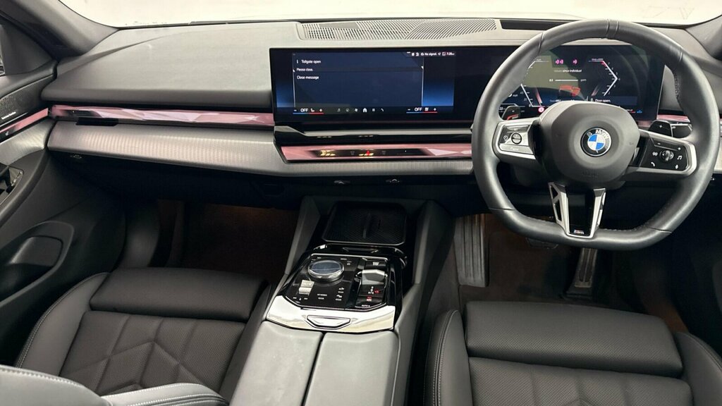 BMW 5 Series 530E M Sport Pro Blue #8