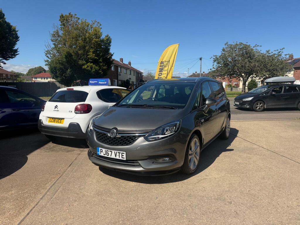 Vauxhall Zafira Tourer 1.4I Turbo Sri Nav Euro 6 Grey #5