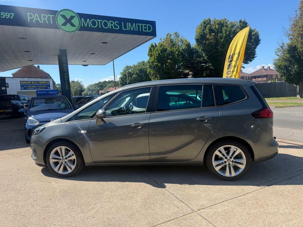 Vauxhall Zafira Tourer 1.4I Turbo Sri Nav Euro 6 Grey #4