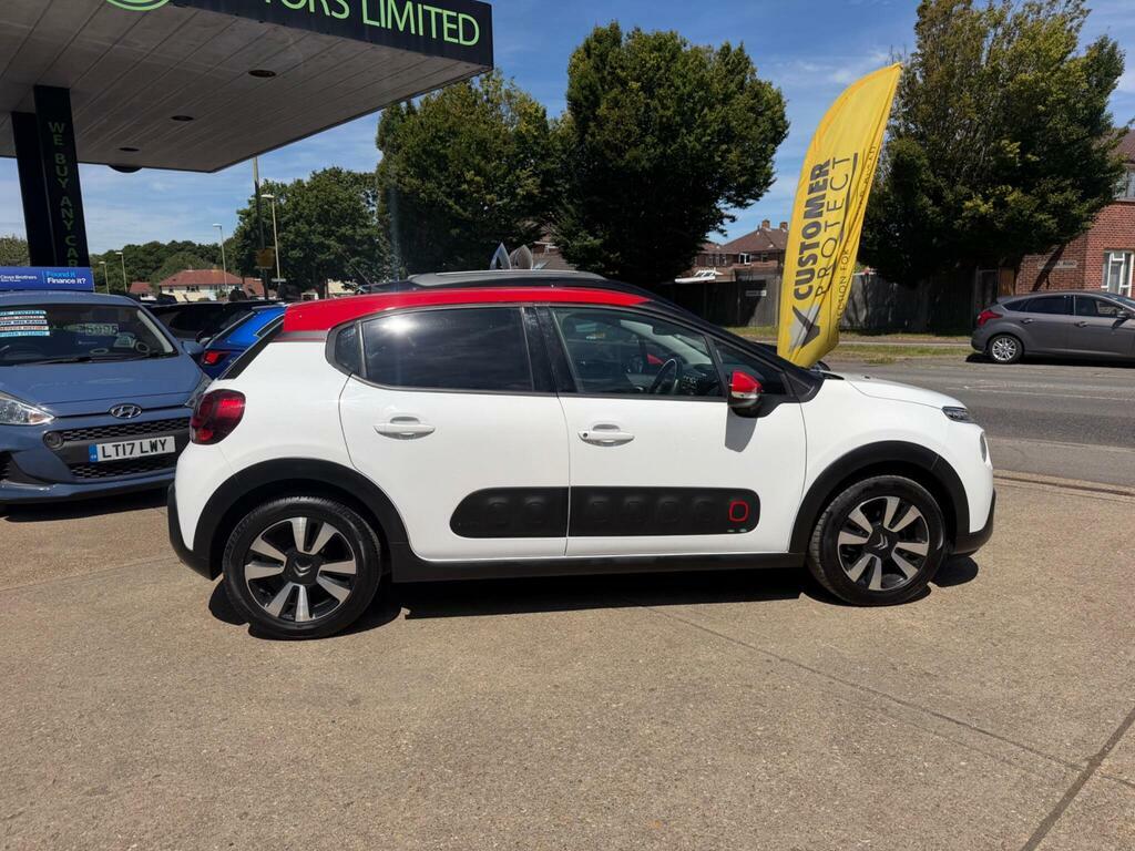 Citroen C3 1.2 Puretech Flair Euro 6 White #3
