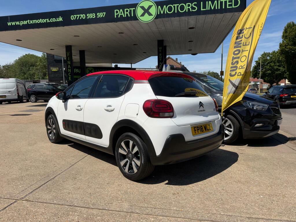 Citroen C3 1.2 Puretech Flair Euro 6 White #2