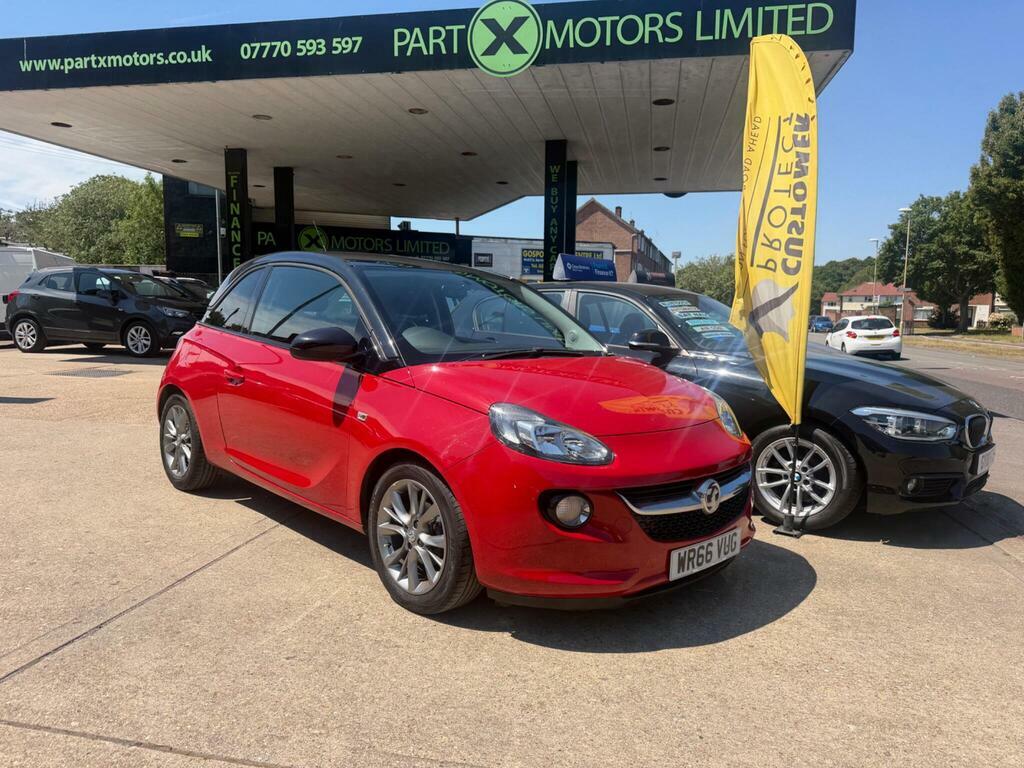 Vauxhall Adam 1.2I Jam Euro 6 Red