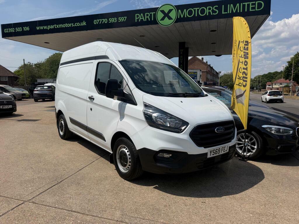 Ford Transit Custom 2.0 300 Ecoblue Leader L1 H2 Euro 6 S S White
