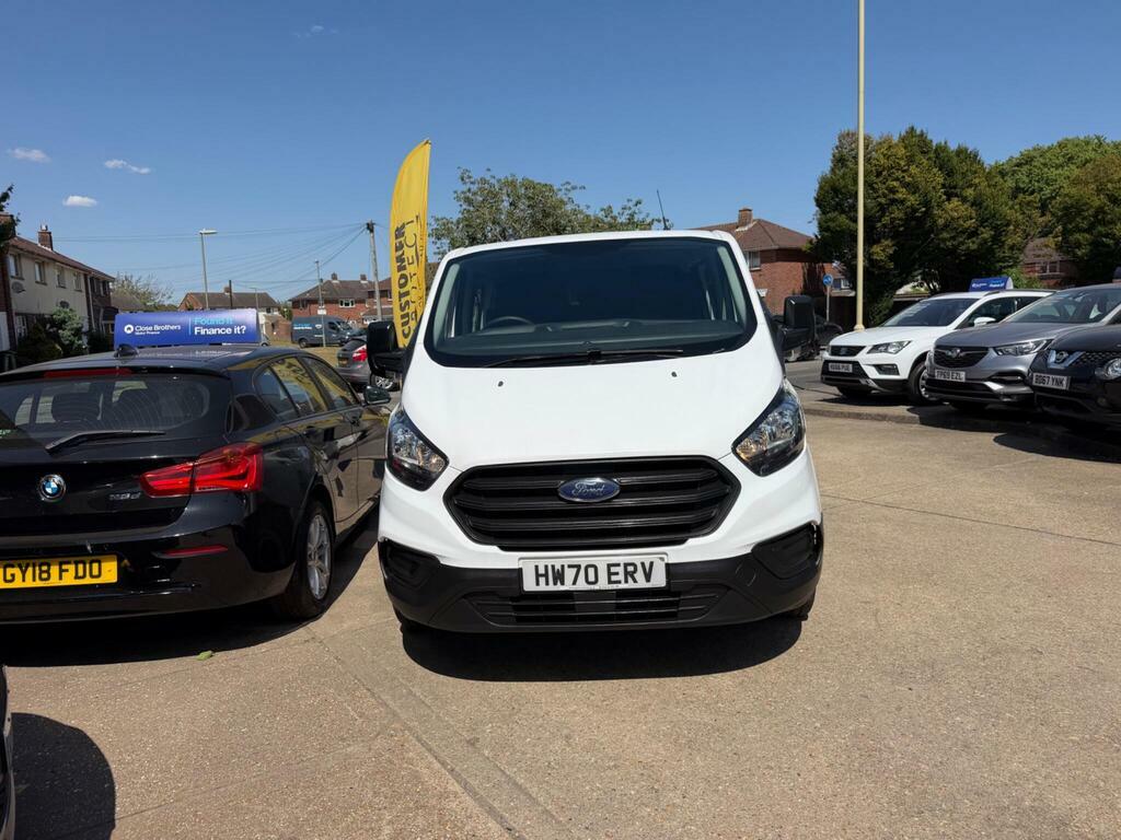 Ford Transit Custom 2.0 300 Ecoblue Leader Crew Van L2 H1 Euro 6 S S HW70ERV White #3