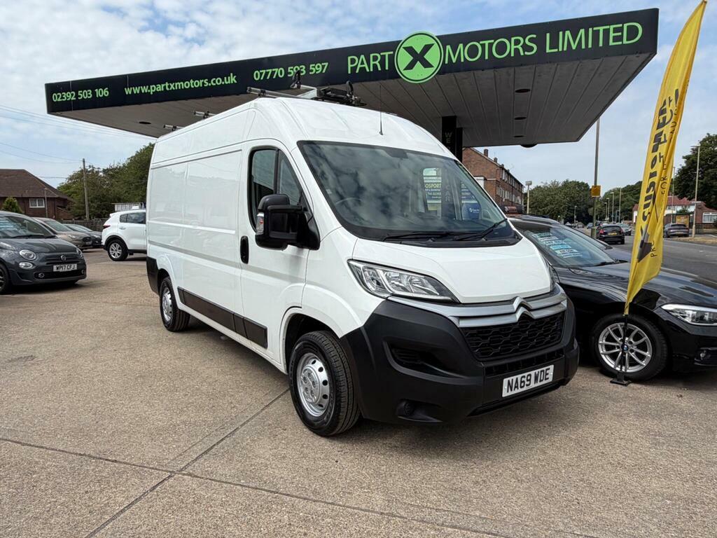 Citroen Relay 2.2 Bluehdi 35 X L2 High Roof Euro 6 S S White