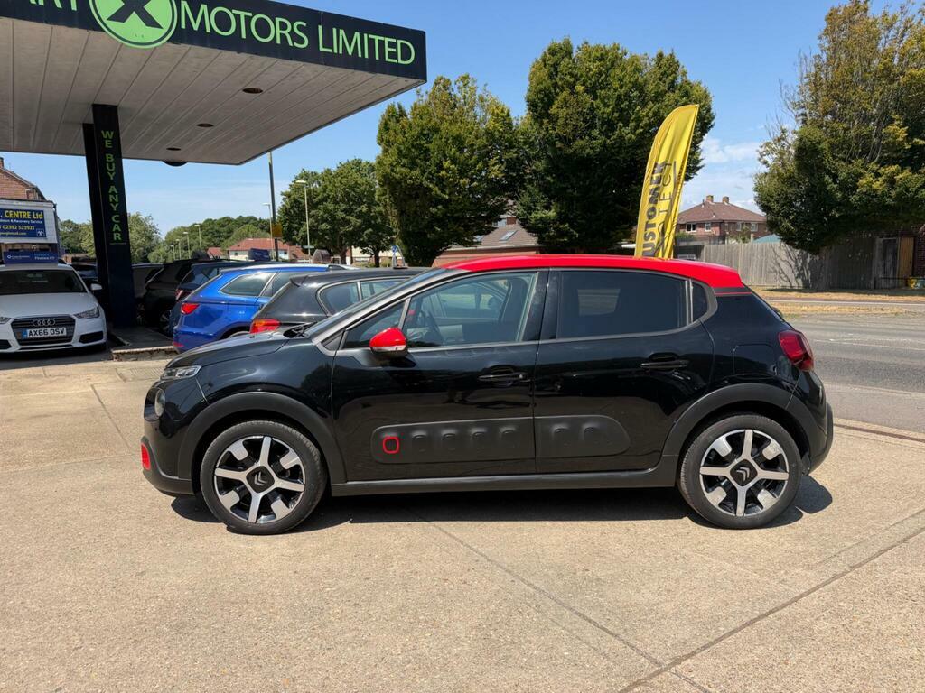 Citroen C3 1.2 Puretech Flair Nav Edition Euro 6 S S LC68MJE Black #4