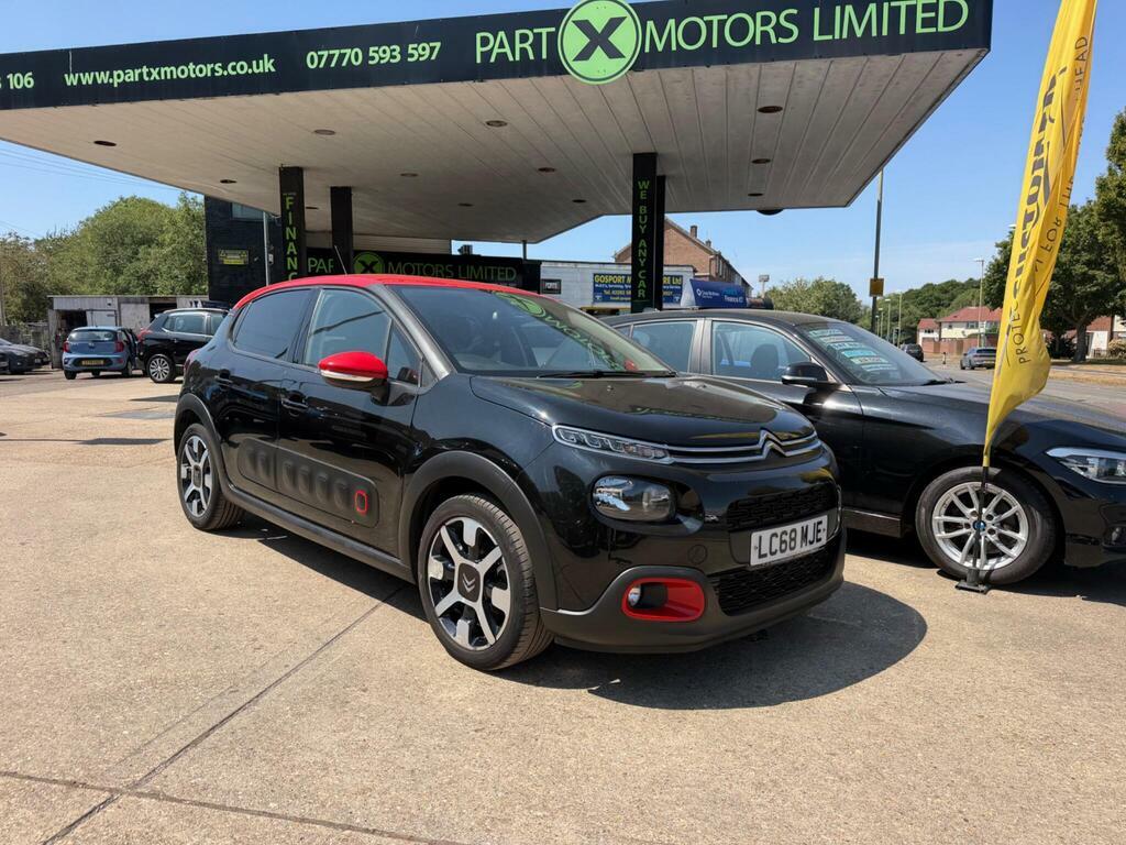 Citroen C3 1.2 Puretech Flair Nav Edition Euro 6 S S Black