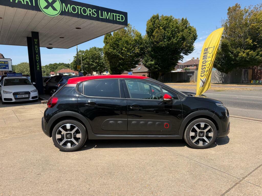 Citroen C3 1.2 Puretech Flair Nav Edition Euro 6 S S LC68MJE Black #3