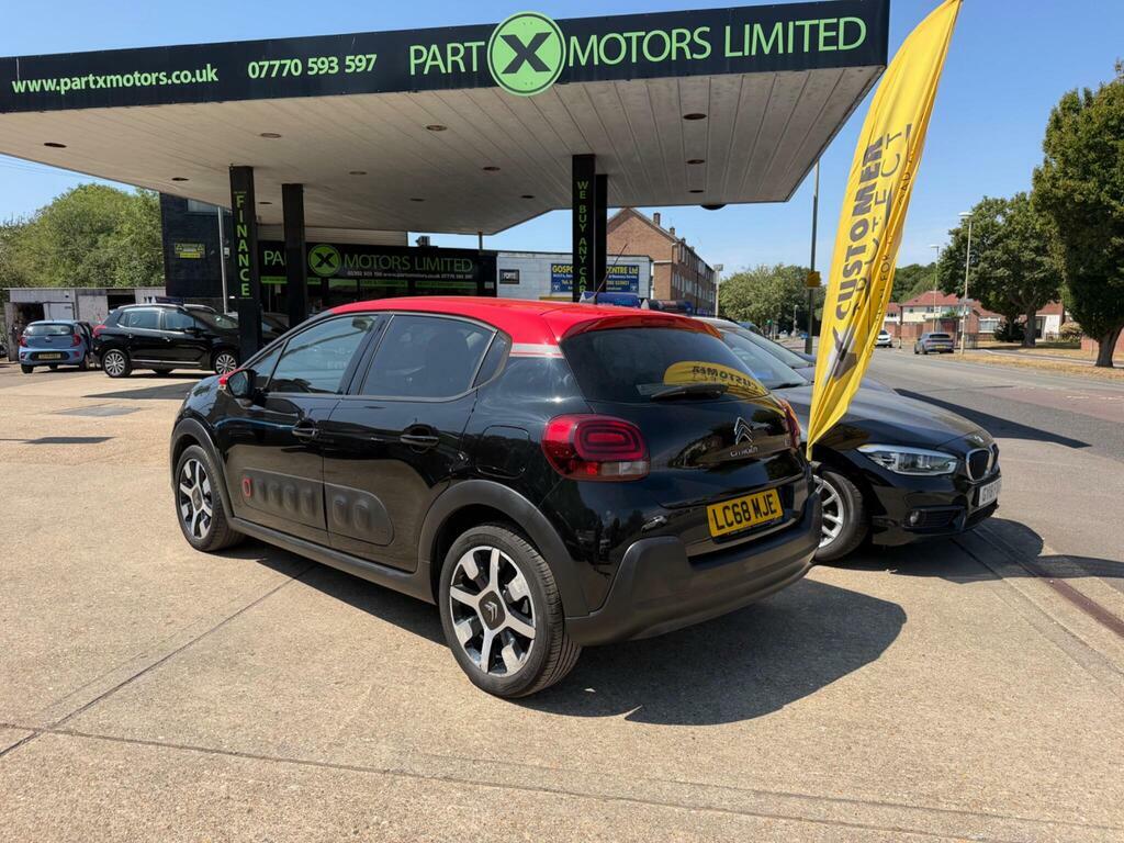 Citroen C3 1.2 Puretech Flair Nav Edition Euro 6 S S LC68MJE Black #2