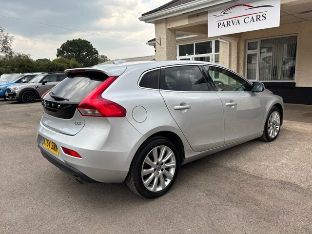 Volvo V40 D3 Se Lux Nav Silver #6