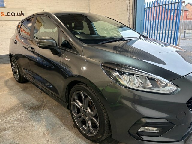 Ford Fiesta 1.0T Ecoboost Gpf St-line Hatchback Man NA69TXM Grey #2