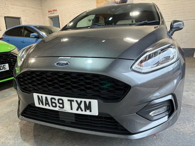 Ford Fiesta 1.0T Ecoboost Gpf St-line Hatchback Man NA69TXM Grey #3