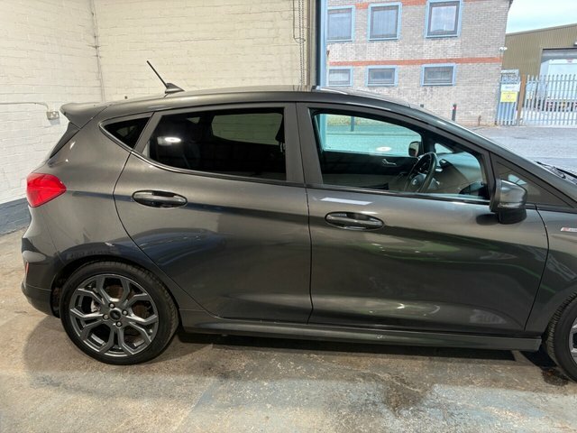 Ford Fiesta 1.0T Ecoboost Gpf St-line Hatchback Man NA69TXM Grey #4