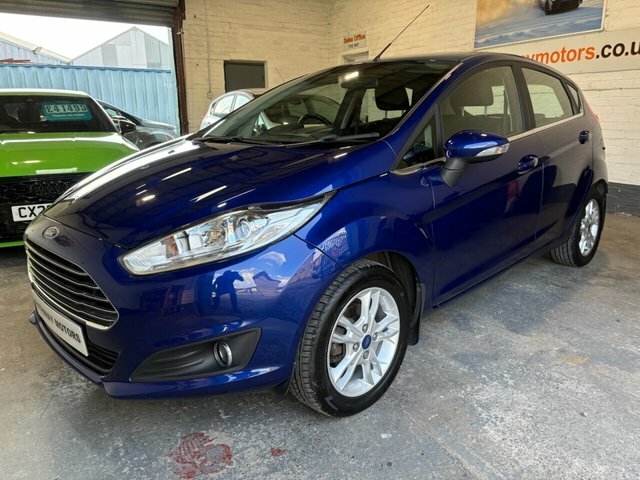 Ford Fiesta 1.0T Ecoboost Zetec Hatchback Eu Blue