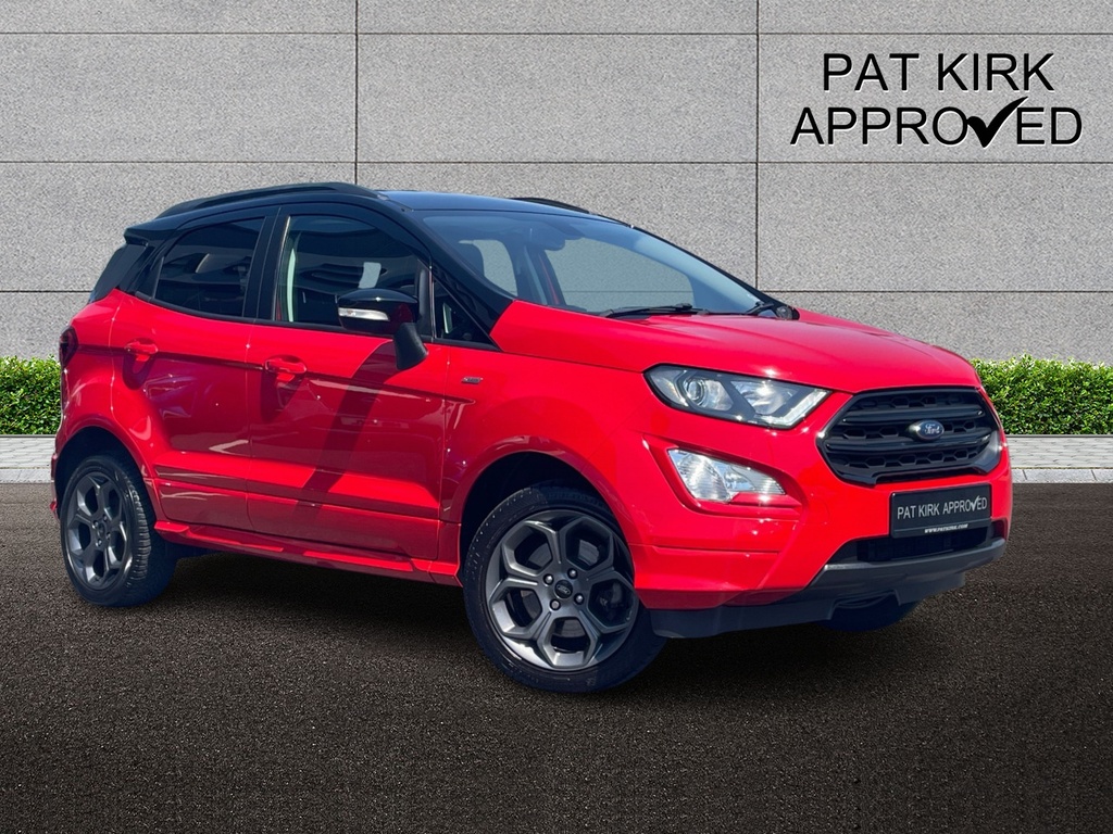 Ford Ecosport 1.0 Ecoboost 140 St-line Red