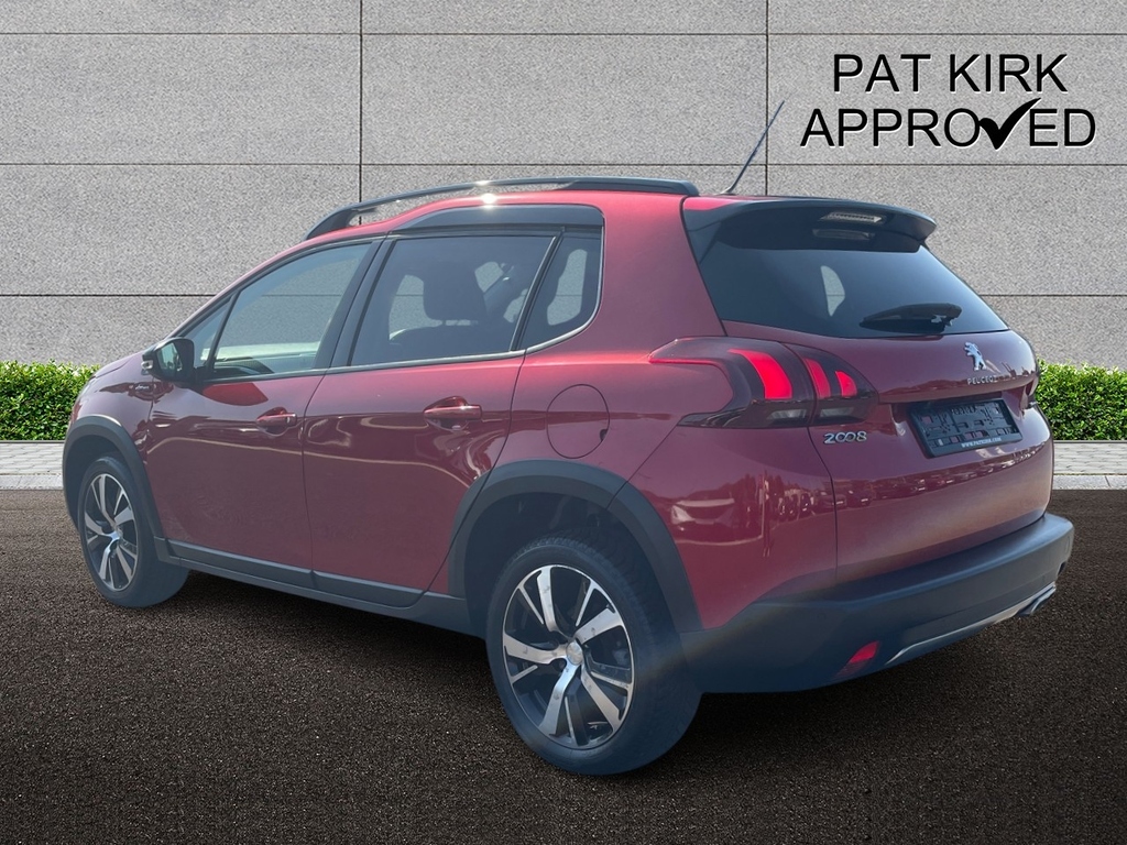 Peugeot 2008 1.2 Puretech 130 Gt Line Eat6 DSZ6934 Red #2