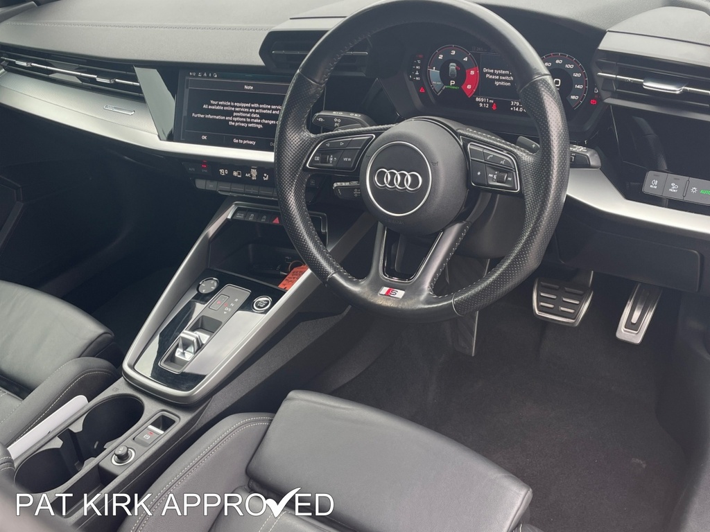Audi A3 35 Tdi S Line S Tronic RGZ4181 Black #4
