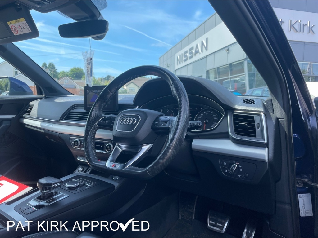 Audi Q5 2.0 Tdi Quattro S Line S Tronic VHZ9095 Blue #4