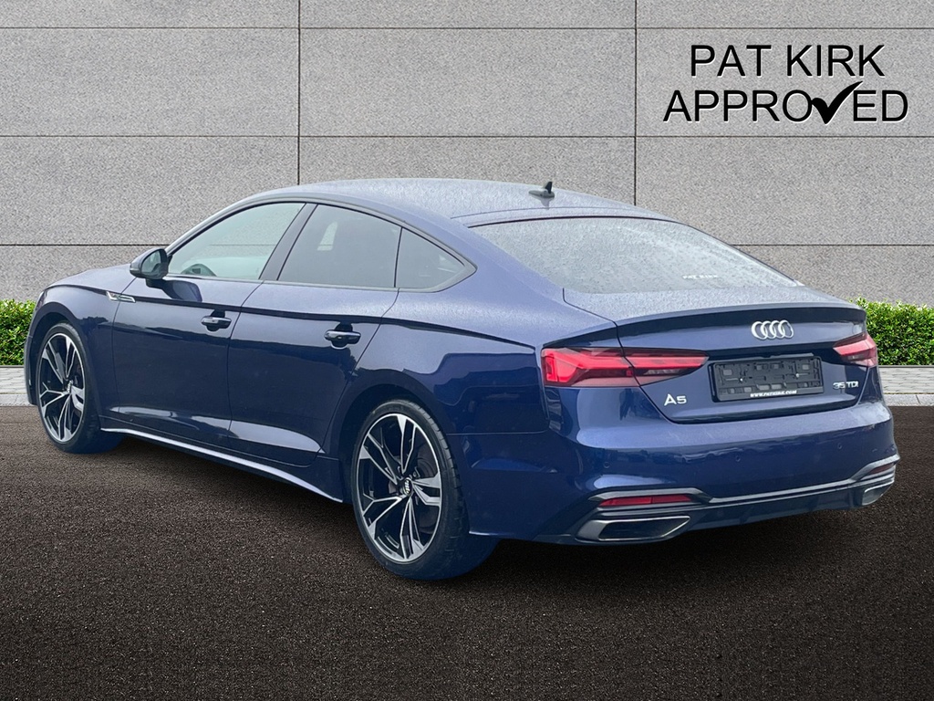 Audi A5 35 Tdi S Line S Tronic YB23WBT Blue #2