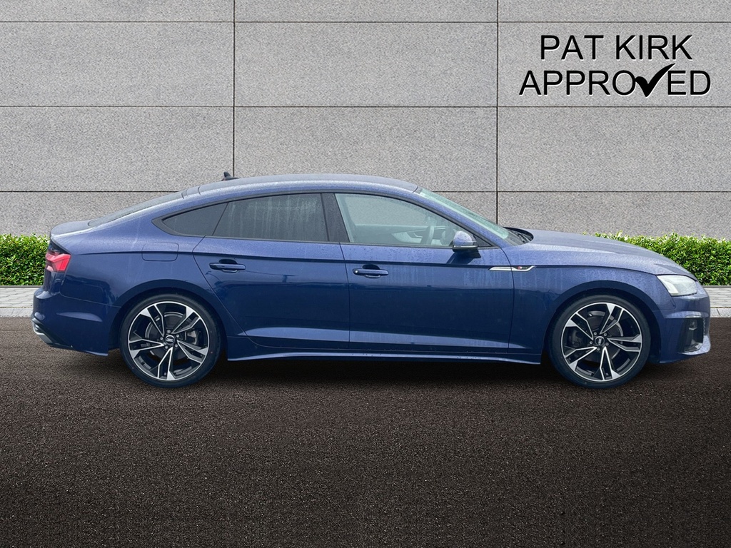 Audi A5 35 Tdi S Line S Tronic YB23WBT Blue #3