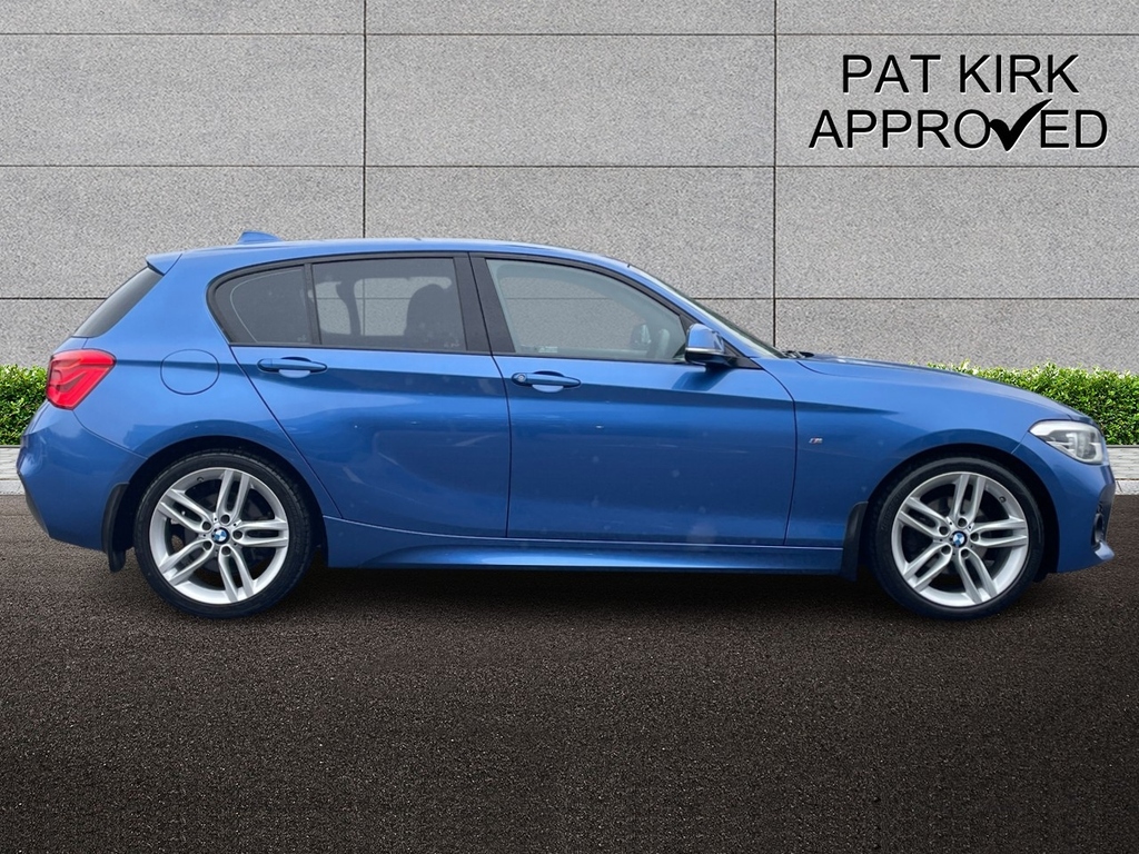 BMW 1 Series 120I 2.0 M Sport Navservotronic Step WU68NVP Blue #3
