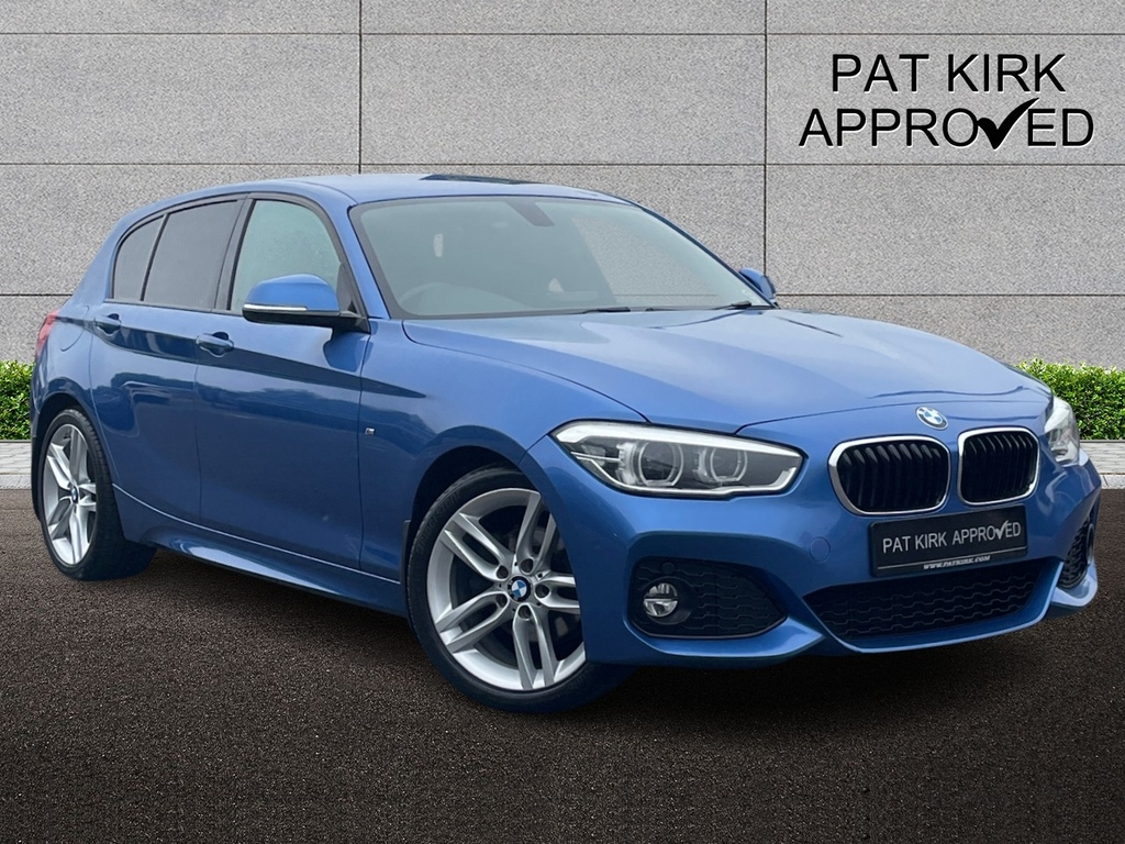 BMW 1 Series 120I 2.0 M Sport Navservotronic Step Blue