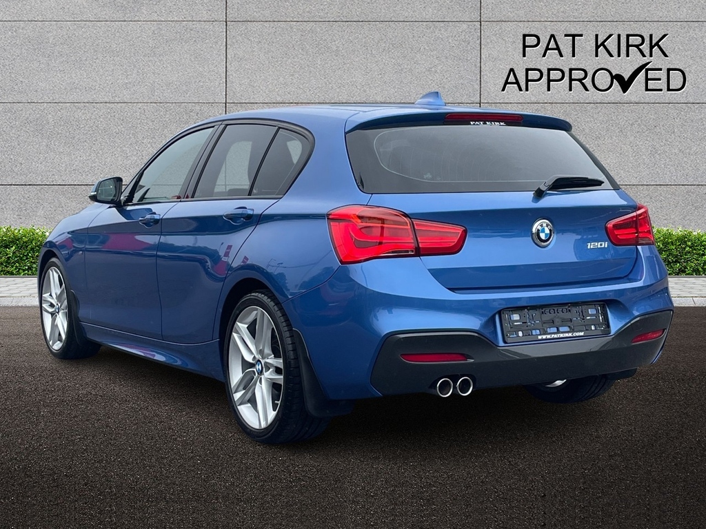 BMW 1 Series 120I 2.0 M Sport Navservotronic Step WU68NVP Blue #2