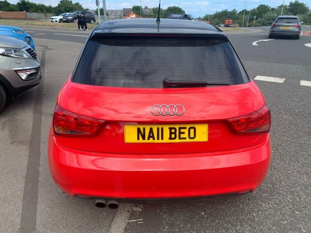 Audi A1 2011 1.4 Tfsi Sport Hatchback S Tronic NA11BEO Red #5