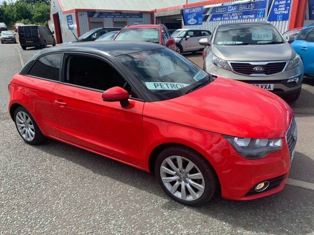 Audi A1 2011 1.4 Tfsi Sport Hatchback S Tronic Red